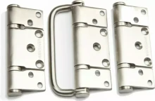 Securefold Offset Outward Opening Hinge Handle Set - SS