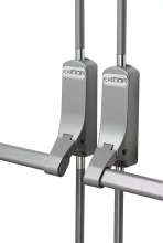 Exidor Double Non-Rebated Door Panic Exit Device - SIL