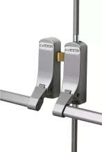 Exidor Double Rebated Door Panic Exit Device - SIL