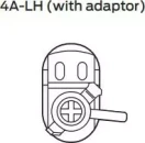 4A Anti Lockout Cam Adaptor - LH