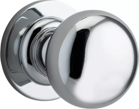 Cambridge Knob - Round Rose Pair - CP