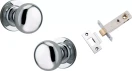 Cambridge Knob - Round Rose Passage Set - CP