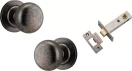 Cambridge Knob - Round Rose Passage Set - DN