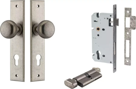 Cambridge Knob - Chamfered Entrance Set - Key / Turn - DN