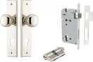 Cambridge Knob - Chamfered Entrance Set - Key / Key  - PN