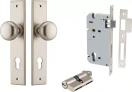 Cambridge Knob - Chamfered Entrance Set - Key / Key  - SN