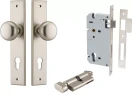 Cambridge Knob - Chamfered Entrance Set - Key / Turn - SN