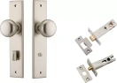 Cambridge Knob - Chamfered Privacy Set - SN