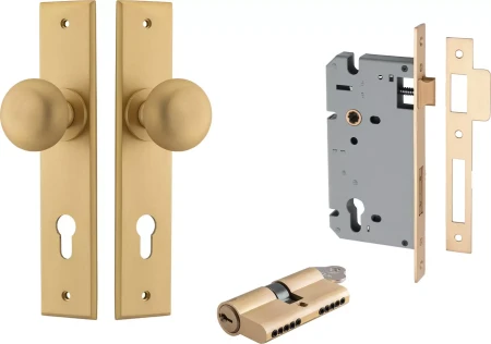 Cambridge Knob - Chamfered Entrance Set - Key / Key  - BB