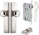 Cambridge Knob - Stepped Entrance Set - Key / Key  - PN