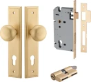 Cambridge Knob - Stepped Entrance Set - Key / Key  - BB