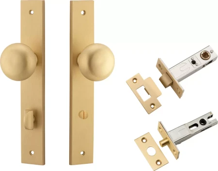 Cambridge Knob - Rectangular Privacy Set - BB