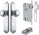 Cambridge Knob - Shouldered Entrance Set - Key / Key  - SC