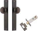 Cambridge Knob - Rectangular Passage Set - SB