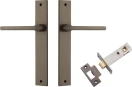 Baltimore Lever - Rectangular Passage Set - SB