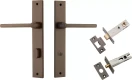 Baltimore Lever - Rectangular Privacy Set - SB