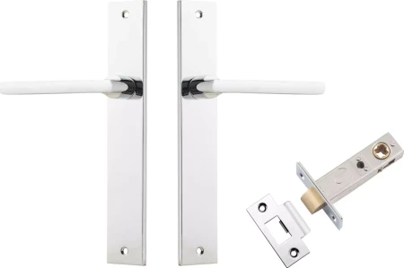 Baltimore Lever - Rectangular Passage Set - CP