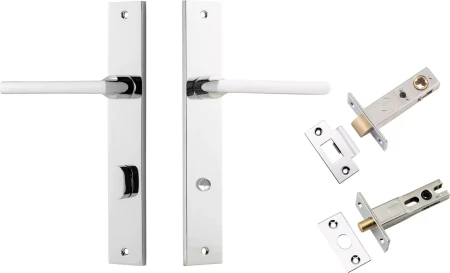 Baltimore Lever - Rectangular Privacy Set - CP