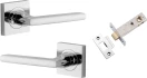 Baltimore Lever - Square Rose Integrated Privacy Set - CP