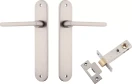 Baltimore Lever - Oval Passage Set - SN