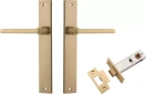 Baltimore Lever - Rectangular Passage Set - BB