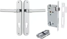 Helsinki Lever - Oval Entrance Set - Key / Key - CP