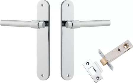 Helsinki Lever - Oval Passage Set - CP