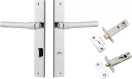 Helsinki Lever - Rectangular Privacy Set - CP