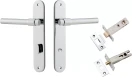 Helsinki Lever - Oval Privacy Set - CP