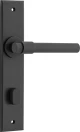 Helsinki Lever - Chamfered Privacy Pair - MB