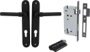 Helsinki Lever - Oval Entrance Set - Key / Key - MB