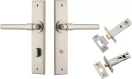 Helsinki Lever - Chamfered Privacy Set - SN