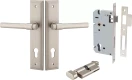 Helsinki Lever - Stepped Entrance Set - Key / Turn - SN