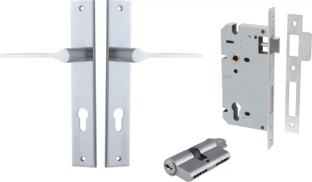 Como Lever - Rectangular Entrance Set - Key / Key - SC