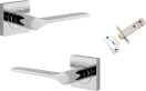 Como Lever - Square Rose Passage Set - CP