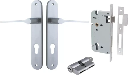 Como Lever - Oval Entrance Set - Key / Key - SC