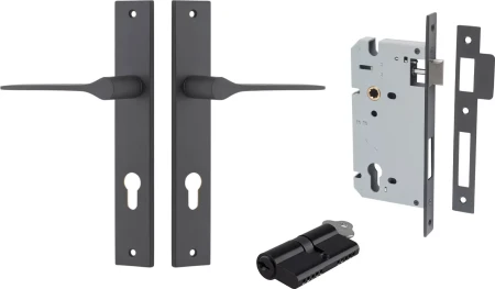 Como Lever - Rectangular Entrance Set - Key / Key - MB