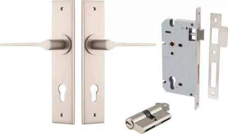 Como Lever - Chamfered Entrance Set - Key / Key - SN