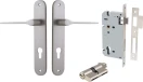 Como Lever - Oval Entrance Set - Key / Key - SN