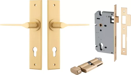 Como Lever - Chamfered Entrance Set - Key / Key - BB