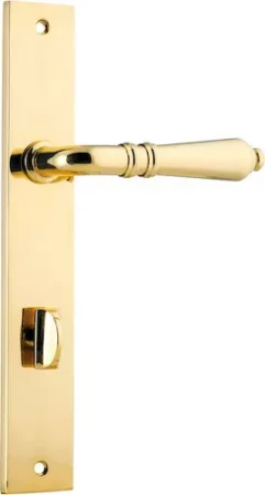 Sarlat Lever - Rectangular Privacy Pair - PB