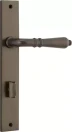 Sarlat Lever - Rectangular Privacy Pair - SB