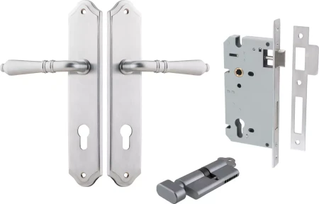 Sarlat Lever - Shouldered Entrance Set - Key / Turn - SC