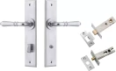 Sarlat Lever - Chamfered Privacy Set - SC