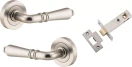 Sarlat Lever - Round Rose Passage Set - SN