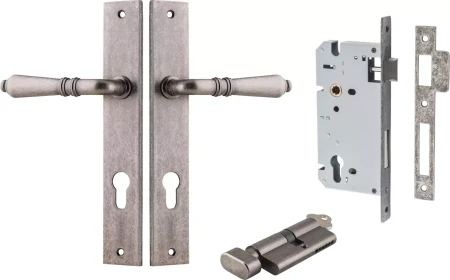 Sarlat Lever - Rectangular Entrance Set - Key / Turn - DN