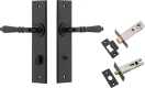 Sarlat Lever - Chamfered Privacy Set - MB