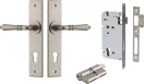 Sarlat Lever - Chamfered Entrance Set - Key / Key - DN