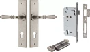 Sarlat Lever - Chamfered Entrance Set - Key / Turn - DN