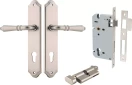 Sarlat Lever - Shouldered Entrance Set - Key / Turn - SN